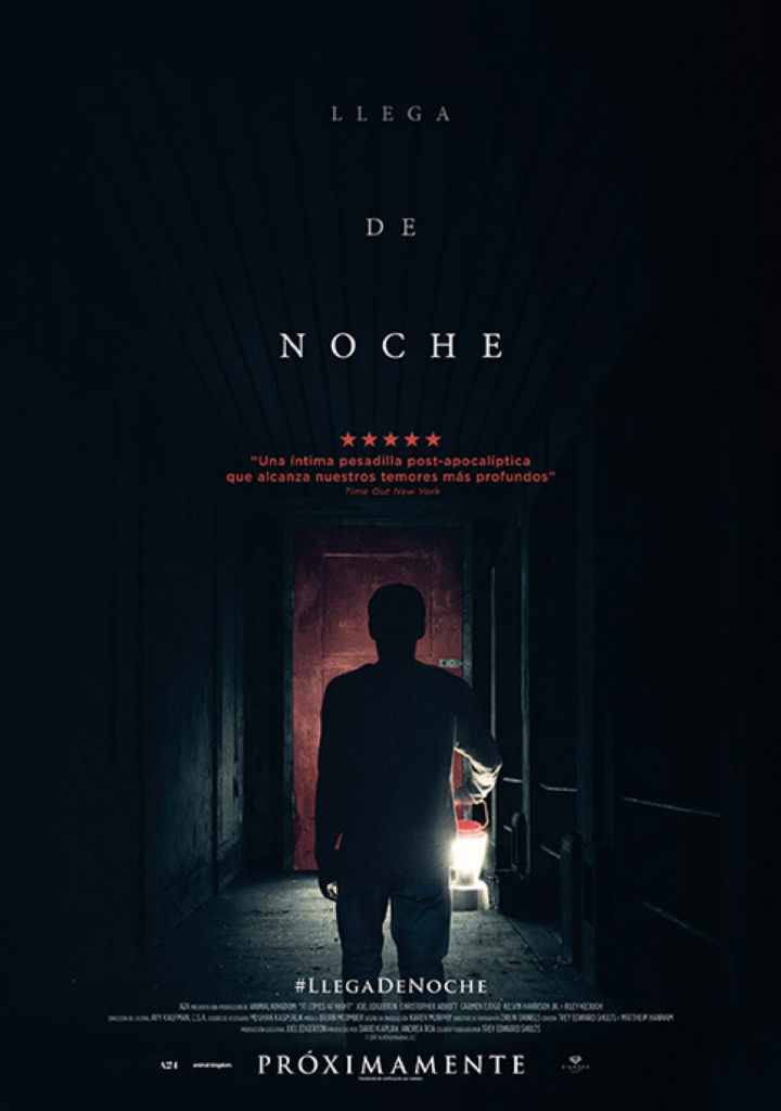 Cartel Llega la Noche 