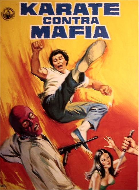 Karate contra Mafia Poster